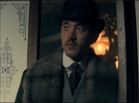 Andrew Koji as the Brilliant Chang in Peaky Blinders